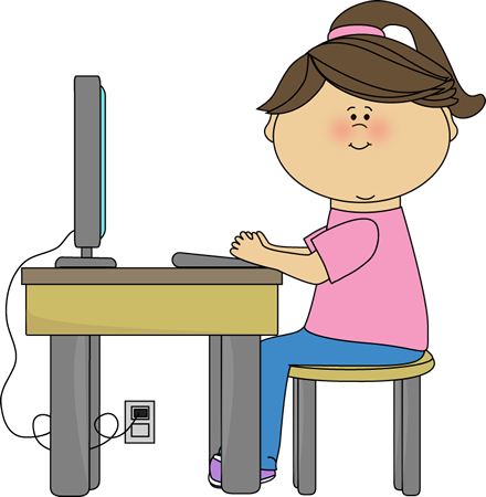 School_Girl_Using_a_Computer